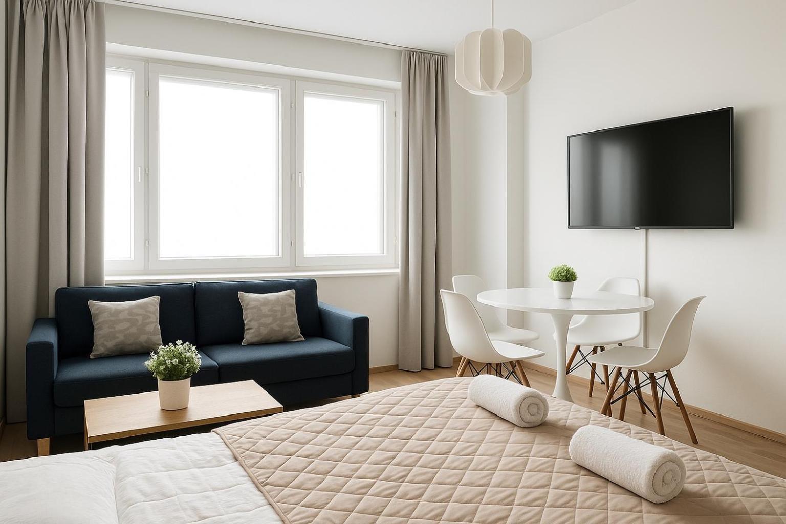 City Home Finland Arena Studio - Perfect Location In Downtown Of Tampere And Great Amenities Kültér fotó